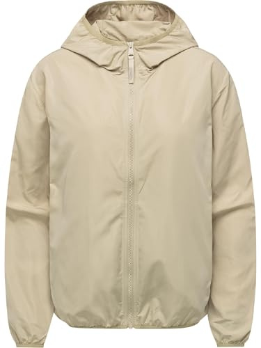 Ragwear Damen extraleichte Übergangsjacke Sommerjacke kurz mit Kapuze Vinzie C YOUMODO XS-XXL