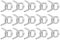QUARKZMAN 15Pcs 6mm/0.24inch Diamètre Intérieur Double Fil Collier De Serrage À Ressort, Collier Réglable En Acier Inoxydable Pour Tuyau Ligne De Carburant Tube En Silicone