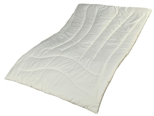 Betten Hofmann Zirbenholz - Schafschurwoll Extra-Leicht Sommer Steppbett 135x200 cm