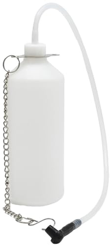 MospdyGear 1L Brake Bleeder Bottle, Leak-Proof Brake Fluid Collector with 60cm Tube, Includes Rubber Adapter for Cars Motorbikes SUVs