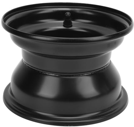 KIMISS 16x8 ATV-Felge – 7 Zoll Schwarze 3-Loch-Aluminiumlegierung für Go-Karts, Karren – Hohe Tragfähigkeit