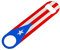 Flaschenöffner mit Flagge, strapazierfähig, Geschenk PR.