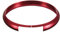 ERSATZRING Schlüsselring aus Aluminium Ring für Mini Autoschlüssel Schlüssel Fernbedienung. Farbe nach Wahl (ROT (BMWKS32E)