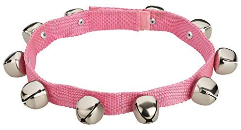 Kleenes Traumhandel Schellenband mit 10 Glöckchen - Rosa, 58 cm