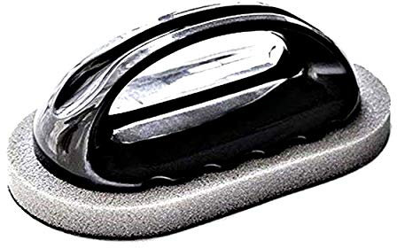 Spugne cucina abrasive senza graffiare acciaio manico padelle pentole 2 pezzi idea regalo originale utensili pulizia visto in tv qualità