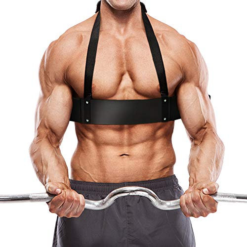 Ejoyous Fitness Arm Curl zum Gewichtheben Bizeps und Bizeps Curl Unterstützung für Bodybuilding Fire Team Stärker Langhantel Hantel Workouts