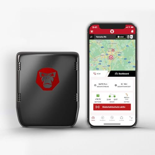 RideLink Wingman Pro eCall | Live Tracking | Diebstahlmelder | OBD2 | Motorrad GPS Tracker