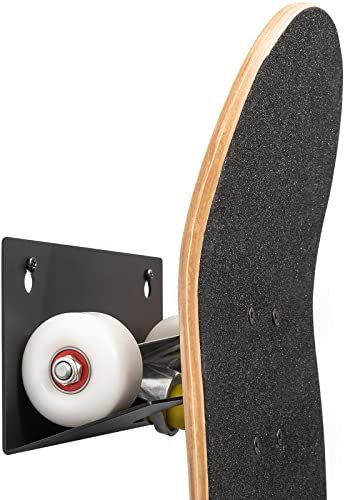 MIUONO Skateboard-Wandhalterung, Skateboard-Rack, Wandaufhänger für Aufbewahrung, robustes Stahldesign