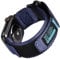 Nereides Compatible with Apple Watch Straps Series 10 9 8 7 6 5 4 3 2 1 SE SE2, Nylon Sport Replacement Band for iWatch Strap 42mm 41mm 40mm 38mm (Blue)