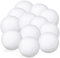 UNOLIGA Künstliche Schneebälle, Indoor Schneeballschlacht, 12pcs 7cm Weiß Schneebälle für Weihnachtsdeko Winterdeko