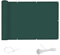 AXT SHADE Balkon Sichtschutz Wetterfest 100x1000cm Balkonverkleidung Balkonabdeckung Balkonbespannung Blickdichte Windschutz und UV-Schutz mit Kabelbinder für Balkongeländer-Grün
