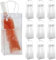 10Pcs Ice Wine Bag, Portable Wine Cooler Bags Collapsible Bottle Cooler Bag PVC Wine Pouch Cooler Bags with Handle for Champagne Cold Beer White Wine Chilled Beverages