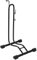 SPORTNOW Soporte para Bicicletas de Suelo Aparcamiento para Bicicletas Vertical y Horizontal con Ganchos Ajustables para Bicicletas de 6-28 Pulgadas y 700 C Negro