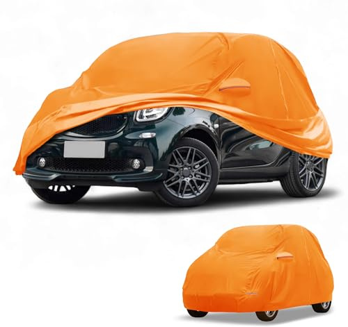Partuto Autoabdeckung Wasserdicht UV-Schutz Für Smart Fortwo 1 STK