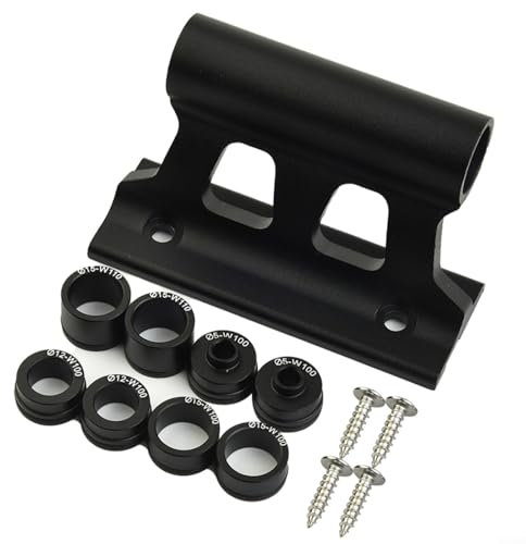 CWOQOCW Bike Fork Mount Rack, Bicycle Quick Release Thru Axle For Car Roof Truck Aluminum Alloy Outdoor Cycling Fork Bracket(Black)