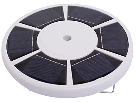 Toyvian Solarbetriebenes Fahnenmastlicht 26 LEDs Außenbeleuchtung für Fahnenmasten Energiesparendes und Solar Downlight für Garten und Camping