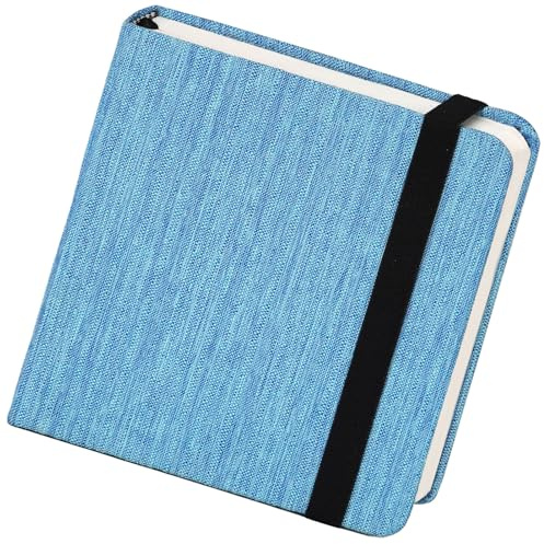 Funto Watercolor Journal, 4,7x4,7(11,93x11,93cm), 24 Blätter, 100% Baumwollkaltpresse, 300 GSM/140 lb, Innenpapierpapet, Kunstbedarf für Mischtechnik