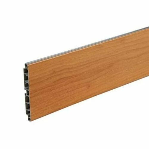 inferramenta | Set Zoccolo Cucina 1 Metro in PVC | Altezza 100/120/150 mm | 6 Colori Disponibili (Noce Chiaro, H100)