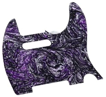 E-Gitarren-Teileschutz 1 STÜCKE 8 Löcher TL E-gitarre Harz Schlagbrett(2)