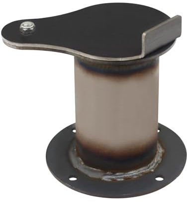 Canna fumaria per affumicatore grill carne griglia serranda ventilazione barbecue esterno bbq legna barbecue in muratura terminale scarico stufa comignolo antivento (tipo integrale con flangia)
