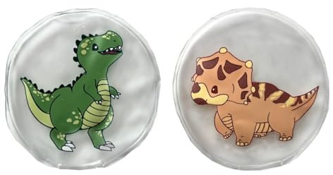 2er Set Taschenwärmer Dino Dinosaurier - Wichtelgeschenk - Handwärmer - Taschenheizkissen