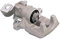 BESTPRICE 1x Bremssattel hinten links Bremszange mit 1 Kolben, Kompatibel mit TOYOTA AURIS (_E15_), AURIS (_E18_), AURIS Kombi (_E18_), COROLLA Stufenheck (_E18_, ZRE1_)