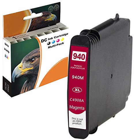 D&C 28ml Magenta Druckerpatronen kompatibel für HP 940 XL für HP OfficeJet Pro 8000,8000 Enterprise,8000 Series,8000 Wireless,8500,8500 A,8500 A Plus,8500 A Premium,8500 Premier, 8500 Series mit Chip