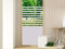 GRAZDesign Fensterfolie Streifen Blickdicht, Sichtschutz Folie Milchglasfolie für Fenster, Glastür, Scheiben lichtdurchlässig - 70x80cm / Silbergrau