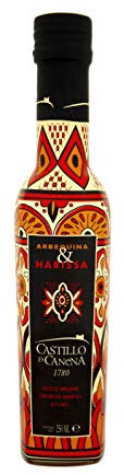 CASTILLO DE CANENA - Natives Olivenöl Extra (Sorte Arbequina) mit Harissa - 250 ml