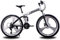 HKPLDE Faltbares Mountainbike Für Erwachsene,21 Speed Country Mountainbike 26 Zoll Mit Doppelscheibenbremse Carbon Steel Frame MTB Fahrrad Mit 3 Schneidrad-Weiß