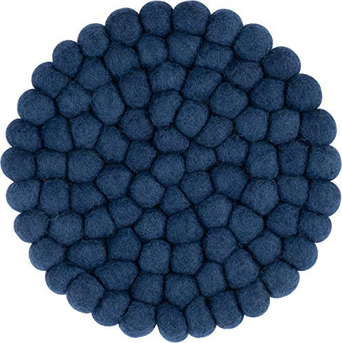 myfelt Alva Filzkugel Topfuntersetzer rund, Ø 20 cm