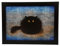 Fabulous Felines Oreo Katzen-gepolstertes Knietablett, Laptop-Tablett für Bett mit Kissen, Knietablett für Sofa, Knietablett zum Essen, handgefertigter Holzrahmen (43 x 32,5 cm)