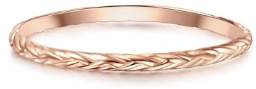 GLANZSTÜCKE MÜNCHEN Damen Ring 925/- Sterling Silber rosévergoldet 18 Karat Silberring