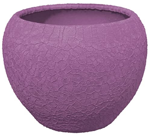 PiaPaloni - Orchideekugeltopf ø16 cm Lizzard, Lavendel, hochwertiges Wohnambiente