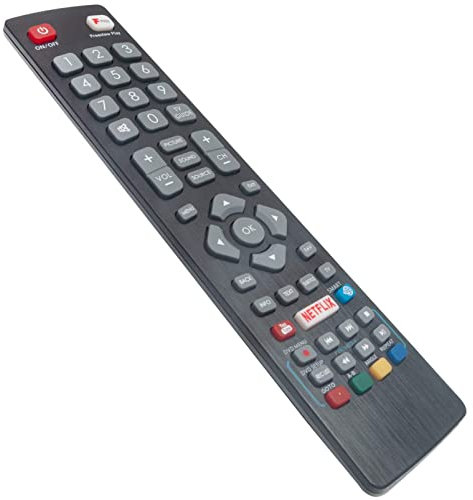 ALLIMITY Remote Control Replace fit for Polaroid Blaupunkt 32/138Q-GB-11B4-EGPF-UK 32/138M-GB-11B4-EGPX-UK 32/138M-GB-11B4-EGQPX-UK 40/138Q-GB-11B4-FEGPF-UK P32RDP0119U P50UP1399U P24RP0080U