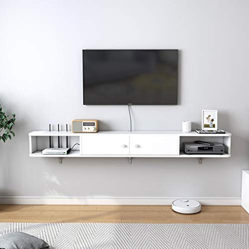 Set-Top-Box, Router, Schnickschnack, Aufbewahrungsregal, Schlafzimmer, Wohnzimmer, Hängeschrank, Wand-TV-Schrank, Wandregal, Schweberegal, TV-Regal, Multimedia-Konsole, Warenregal
