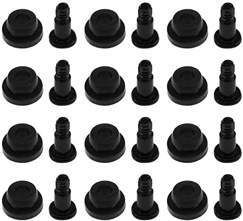 Lovelysp Festplatten-Schraube, 8,9 cm (3,5 Zoll), stoßabsorbierend, Gummi-Unterlegscheibe, Montagezubehör für 8,9 cm (3,5 Zoll), 12 Sets
