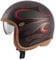 Premier Offener Helm Vintage,Platinum ED. Carbon FR RED Chromed BM,S