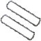 Opuladuo 2PC 8 Inch Polesaw Chain Replacement for Greenworks 20102 (A), 20302, 20352, 20642, 20672, PS40B00-3/8 - .050 - 33 Drive Links