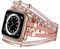 KONAFEI Compatible avec les bracelets Apple Watch 45 mm, 44 mm, 42 mm, 41 mm, 40 mm, 38 mm, 49 mm, iWatch Series 8/7/SE/6/5/4/3/2/1/Ultra, bracelets en cuir pour femme, bijoux faits à la main, fermoir