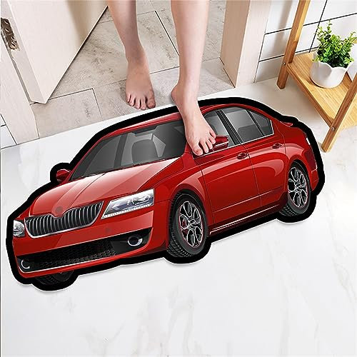 Personalisierte Auto-Fußmatte, Flanell-Fußmatte, individuelles Foto, Autoteppich, lustiger 3D-Autoteppich, Badematte, Badematte, für Herren, Ehemann, Heimdekoration, Geschenk für Küche, Eingang,