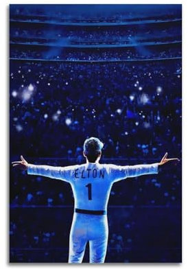 VZRSQZK Filmposter Rocketman, dekoratives Gemälde, Leinwand-Wandposter und Kunstdruck, modernes Familienschlafzimmer-Dekor-Poster, 50 x 75 cm