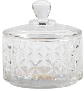 BQAN Dappen Dish with Lid, Crystal Round Dish - 60 ML for Monomer Acrylic Liquid