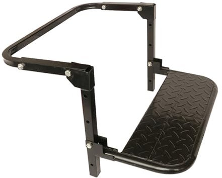 Trittstufen, Universelle, Tragbare, Zusammenklappbare Reifenstufe for Pickup, SUV, GroßEr LKW, Reifenmontierte Stufe, Kletterstufe, Max. 25.9-36.5 cm Reifenbreite, Verstellbare HöHe Und Breite