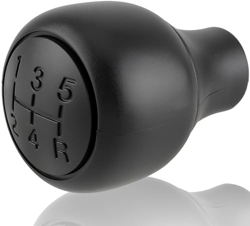 CARBBIA 5-Speed Manual Transmission Shift Knob Replaces 5L5Z-7213-AA Compatible with Ford Ranger F-150 F-250 F-350 5L5Z7213AA Fits Models with 5 Speed Manual Transmissions Only