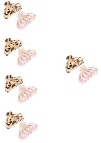 Didiseaon 10pièces Pince à Cheveux Clips Accessoires Élégants Clip De Cheveux Griffe Tortue