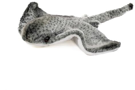 Teddys Rothenburg Kuscheltier Rochen grau 43 cm Plüschrochen Plüschtier Stofftier