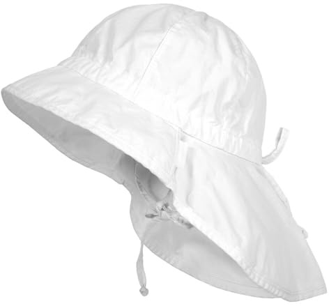 maximo GOTS MINI Girl-Flapper Nackenschutz, Bindeband, Waschoptik, UV Washed Look
