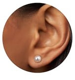 CASSIECA Boucles d'Oreille Perle pour Femme Fille Or Boucle d'Oreille Femme Argent 925 Boucles d'Oreilles Perle Blanches de Culture Hypoallergénique Élégant Boucles d'Oreilles Perles 6MM