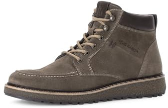 Pius Gabor Herren Boots,Schnürschuhe,recyceltes Futter, Wechselfußbett,Reißverschluss,schnürer,Sneaker,Halbschuhe,Dune/Mocca,42 EU / 8 UK